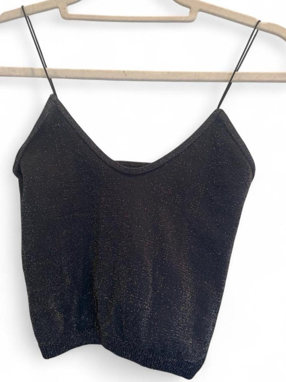 Free people sparkly navy/teal tank